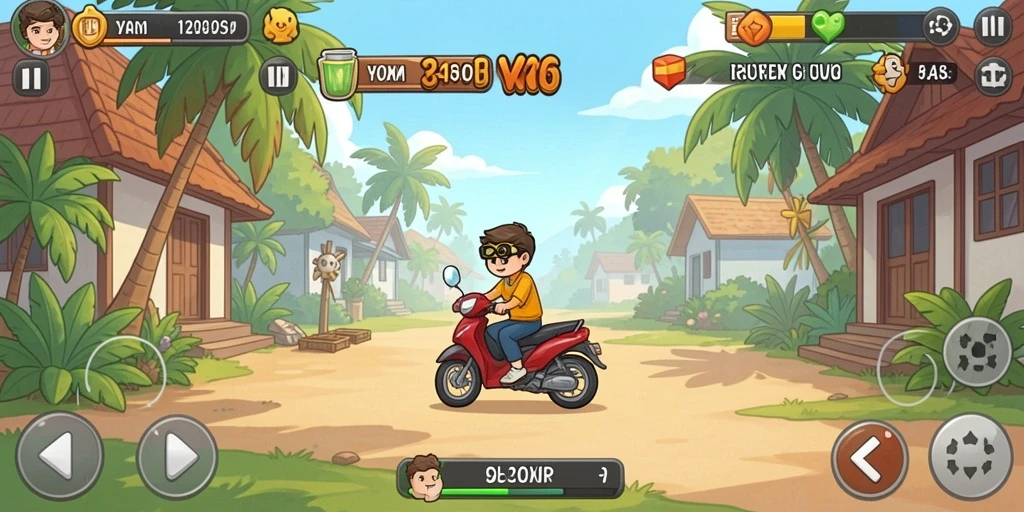 tongwd - Screenshot menampilkan peta yang luas dengan banyak lokasi menarik.